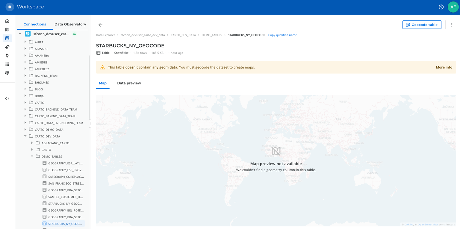 Geocoding your address data | Academy